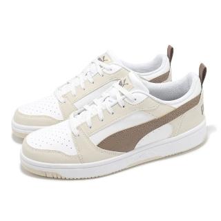 【PUMA】休閒鞋 Rebound V6 Low 男鞋 女鞋 奶茶色 棕 復古 情侶鞋(392328-38)