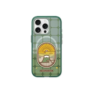 【RHINOSHIELD 犀牛盾】iPhone 14系列 JellyTint  MagSafe兼容 磁吸透明手機殼/鐵窗花 - 富士山(老屋顏)