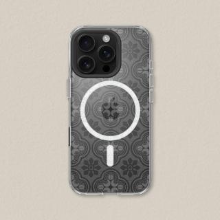 【RHINOSHIELD 犀牛盾】iPhone 13系列 Clear MagSafe相容 磁吸透明手機殼/壓花玻璃-透明海棠(老屋顏)
