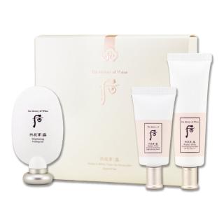 【WHOO 後】拱辰享雪白提亮煥膚禮盒（拱辰享雪白提亮防曬乳 50ML+25ML + 拱辰享雪白煥膚凝膠 45ML）