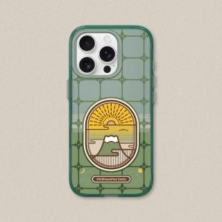 【RHINOSHIELD 犀牛盾】iPhone 15系列 JellyTint 透明防摔手機殼/鐵窗花 - 富士山(老屋顏)