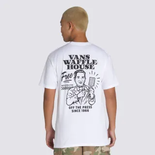 【VANS 官方旗艦】Death Grip 男女款白色短袖T恤