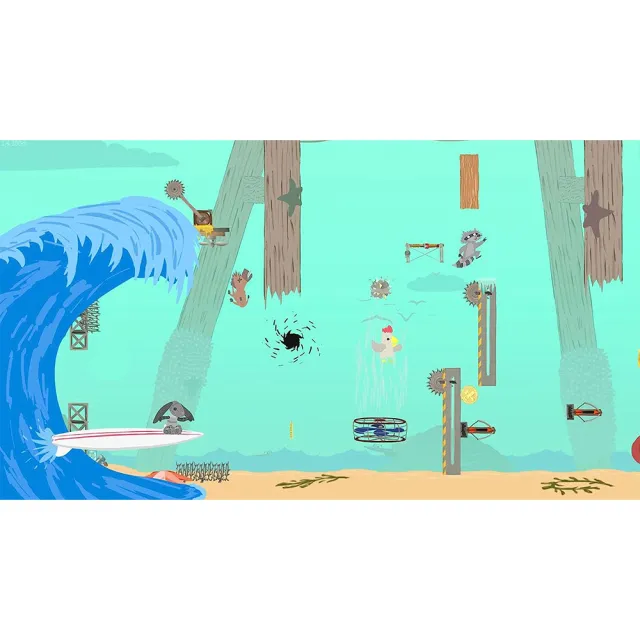 【Nintendo 任天堂】NS Switch 超級雞馬 鄰居版 Ultimate Chicken Horse(中英日文歐版)