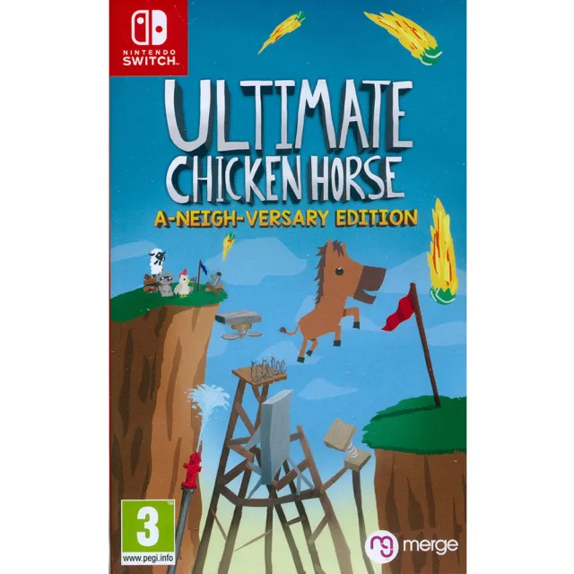 【Nintendo 任天堂】NS Switch 超級雞馬 鄰居版 Ultimate Chicken Horse(中英日文歐版)
