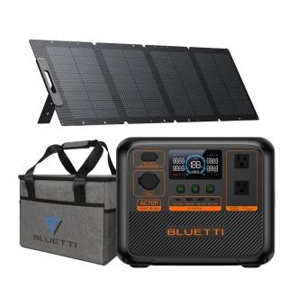 【BLUETTI】AC70P 1000W 戶外移動電源 贈 120W太陽能板套組(移動電源 戶外電池 露營 車宿 行動電源 UPS)