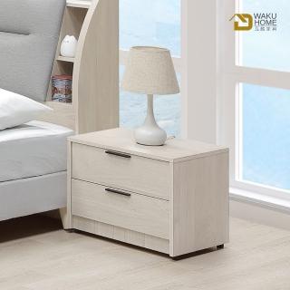【WAKUHOME 瓦酷傢俱】Jerome自然溫潤白梧桐1.8尺床頭櫃A015-C01