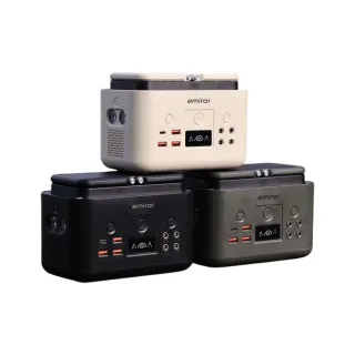 【emirai】儲能小瓦力 200Wh EMR310 行動電源(充電器 LED 露營 逐露天下)