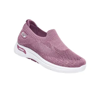 【JAR 嚴選】男女款透氣網布健走鞋(情侶 透氣 健走鞋 柔韌彈性)