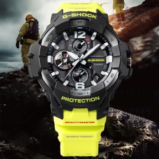 【CASIO 卡西歐】G-SHOCK Master of G 太陽能 藍芽 多功能腕錶 618 年中慶 禮物(GR-B300RY-1A9)