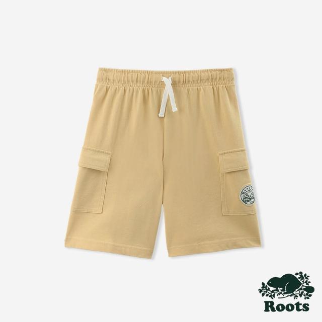 【Roots】Roots 大童-ROAD TRIP CARGO 短褲(奶油黃)