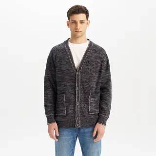 【LEVIS】男款 開襟衫 毛衣外套 保暖毛衣 熱賣單品 003TI-0000