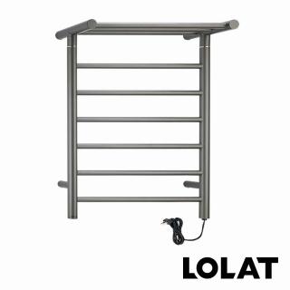 【LOLAT 羅力】官方直營 304不鏽鋼電熱毛巾架(A4332A-ZZH)