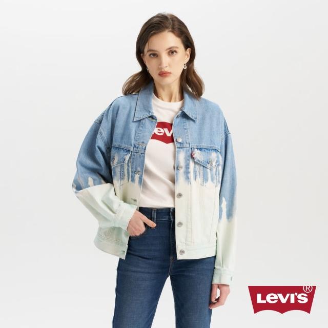 【LEVIS】女款 Performance Cool 牛仔外套 TYPE III 漸層牛仔外套 人氣新品 002Z0-0000