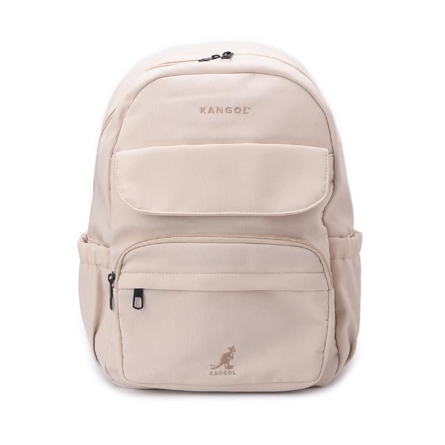 【KANGOL】休閒後背包 米白  6455174001