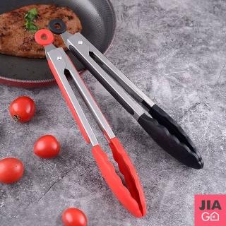 【JIAGO】矽膠食物夾餐夾