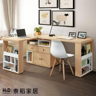 【H&D 東稻家居】L型桌組5.8尺 書桌 學習桌 電腦桌(THY2-04927)