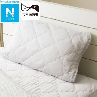 【NITORI 宜得利家居】接觸涼感 枕頭保潔墊 N COOL GY S2501(接觸涼感 涼感 枕頭保潔墊 N COOL)