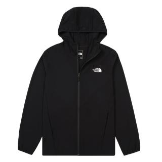 【The North Face】TNF DWR防潑水連帽防風外套 M ZEPHYR NOVELTY WIND JACKET - AP 男 黑(NF0A8BW8JK3)