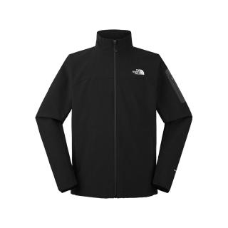 【The North Face】TNF 休閒 DWR防潑水輕量風衣 M TEK APPROACH JACKET - AP 男 黑(NF0A8DG2JK3)