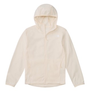 【The North Face】TNF 休閒 DWR防潑水防風外套 W ZEPHYR NOVELTY WIND JACKET - AP 女 米白(NF0A8BW9QLI)