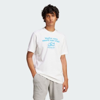 【adidas 愛迪達】運動 休閒 短袖 T恤 男上衣 GRFX TEE(JC8365)