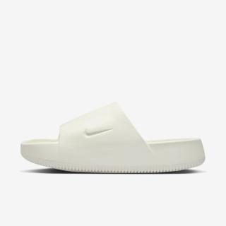 【NIKE 耐吉】W Calm Slide 女 涼拖鞋 麵包拖鞋 休閒 厚底 舒適 緩震 防水 白(DX4816-100)