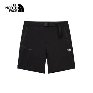 【The North Face】TNF 休閒 濕排汗涼感短褲 M HIKE TREKKER SHORT - AP 男 黑(NF0A87W44H0)