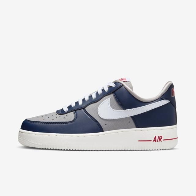 【NIKE 耐吉】Wmns Air Force 1 07 SE 女 運動休閒鞋 AF1 深藍 灰(FJ1408-400)