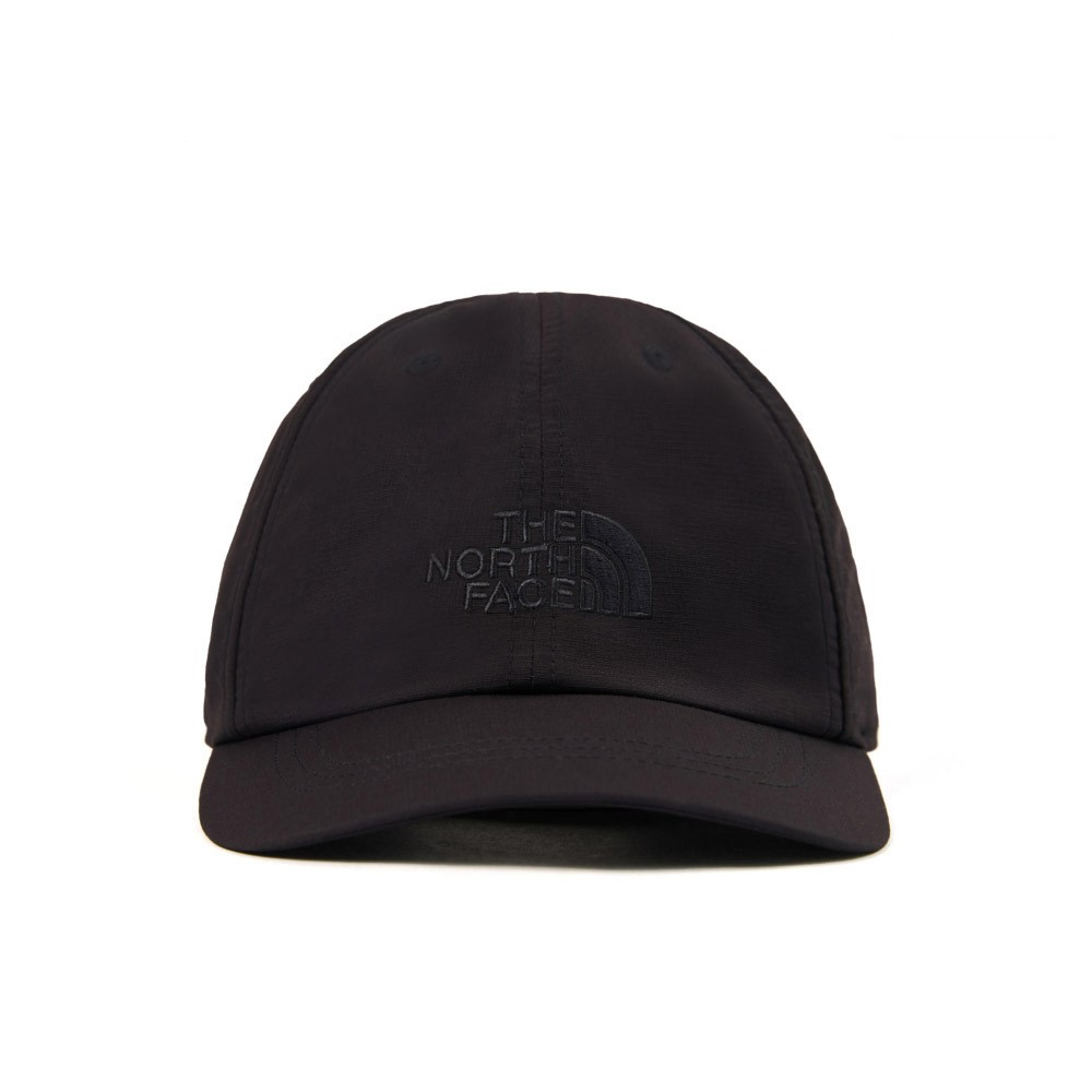 【The North Face】TNF 北臉 北面 休閒 舒適透氣休閒運動帽 棒球帽 HORIZON HAT 男  女 黑(NF0A8CQ1JK3)