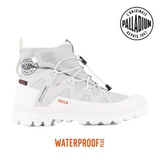 【Palladium】PAMPA LITE+ XPLOR WP+再生科技輕量橘標防水鞋/休閒鞋-男鞋/女鞋-淺灰(74383-056-M)