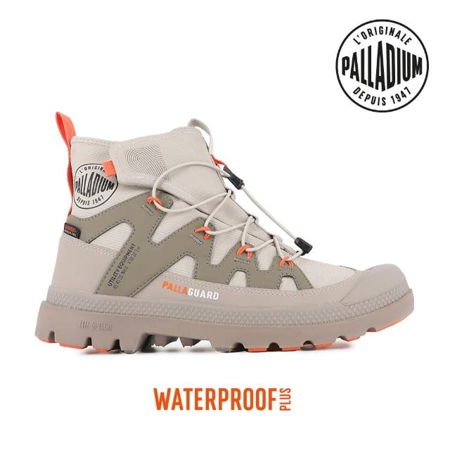 【Palladium】PAMPA LITE+ XPLOR WP+再生科技輕量橘標防水鞋/休閒鞋-男鞋/女鞋-灰(74383-096-M)