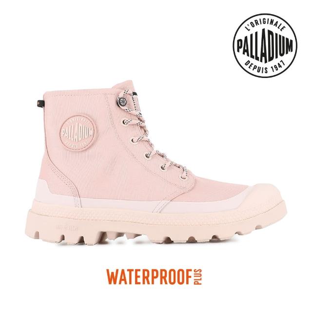【Palladium】PAMPA RCYCL LT+ WP+ ZIP再生科技輕量拉鍊橘標防水靴/休閒鞋-男鞋/女鞋-桃粉(74066-605-M)