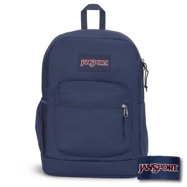 【JANSPORT】CROSS TOWN PLUS 校園系列後背包(海軍藍)