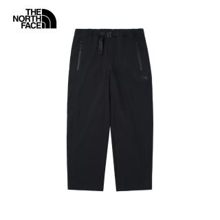【The North Face 官方旗艦】北面男款黑色DWR防潑水長褲｜8DGFJK3