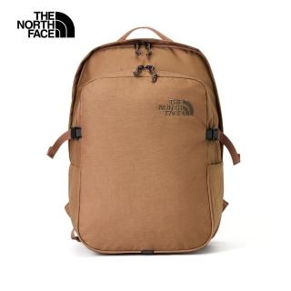 【The North Face 官方旗艦】北面男女款棕色舒適背負大容量休閒後揹包｜8B1Z5K2