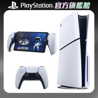 【SONY 索尼】New PS5 光碟版主機(PS5 Slim)+《PlayStation Portal - Remote Player 遙控遊玩機》