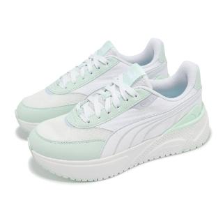 【PUMA】休閒鞋 R78 Disrupt LT 女鞋 湖水綠 白 拼接 緩衝 復古(399066-13)