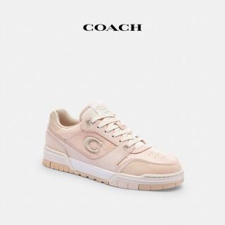 【COACH】蔻馳官方直營 SOHO女款運動鞋-粉白色(CAQ22)