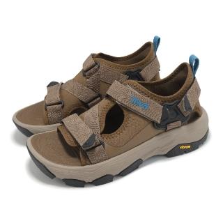 【TEVA】極限戶外涼鞋 Grandview Max Sandal 男鞋 野牛棕 黃金大底 防泥 透氣(1164770BIS)