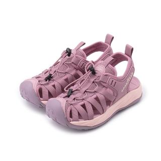 【GOODYEAR 固特異】露營趣W2 運動護趾涼鞋 紫粉 女鞋 GAWS52612