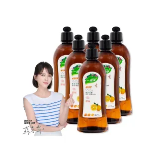【一滴淨】蘆薈多酚洗碗精柑橘精油450g(6件組)