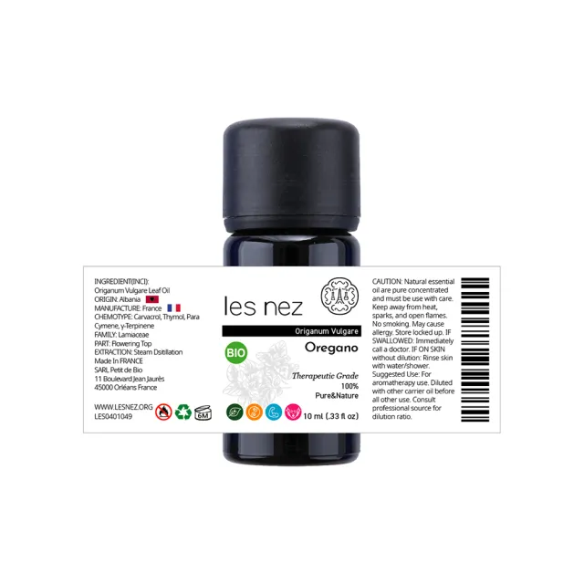 【Les nez 香鼻子】天然牛至/奧勒岡 精油 10ML(天然芳療等級)