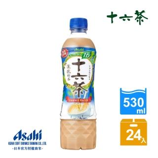 【ASAHI 朝日】十六茶零咖啡因豆乳奶茶530mlx24入/箱