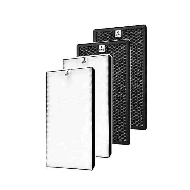 【蟎著媽】高效型濾網2套優惠組(適用 夏普SHARP KC-JH60T-W KC-JH70T-W KC-JH61T-W KC-JH71T-W 空氣清淨機)