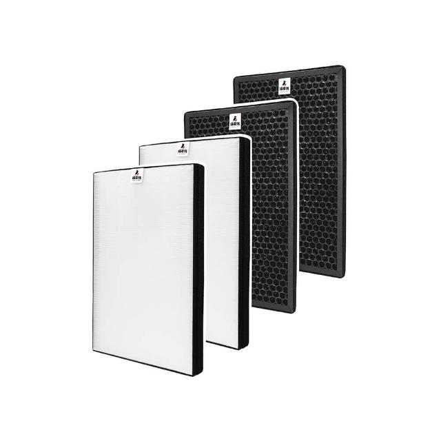 【蟎著媽】高效型濾網2套優惠組(適用 夏普 SHARP FU-H50T-W FU-G50T-W FZ-M50HFE FZ-M50DFE 空氣清淨機)