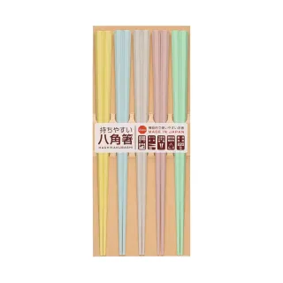 【台隆手創館】日本製SUNLIFE 可機洗PBT八角筷-5入組