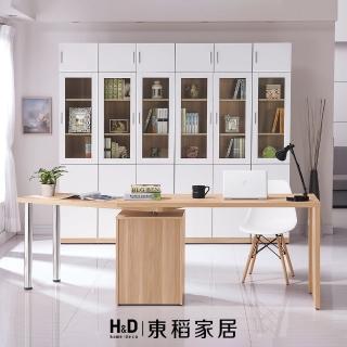 【H&D 東稻家居】旋轉功能桌4.8尺 書桌 學習桌 電腦桌(THY2-03546)