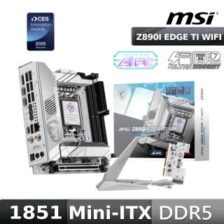 【MSI 微星】Z890I EDGE TI WIFI主機板