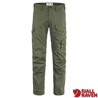 【Fjallraven】小狐狸 男 Vidda Pro Lite 彈性耐磨登山健行長褲.多口袋工作褲(86891-625 月桂綠)