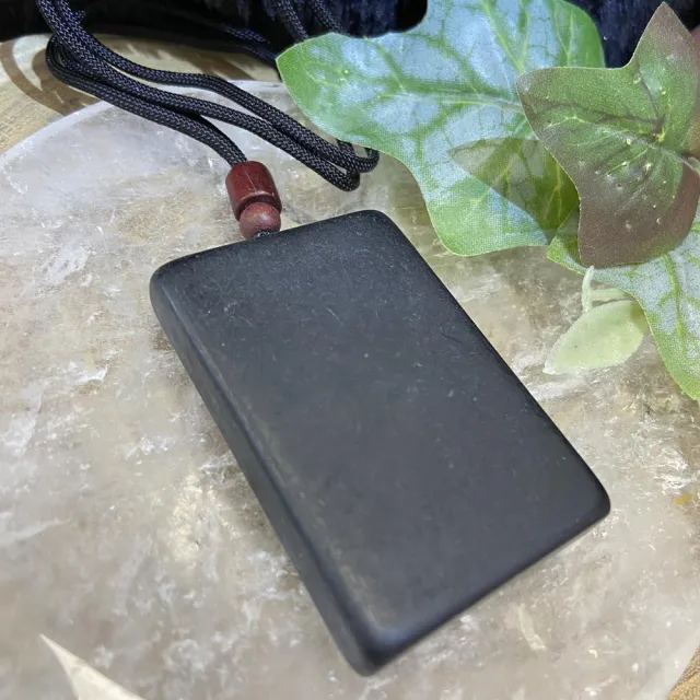 【Cozy 世界水晶原礦與茶】藥珀 頂級黑藥珀 無事牌  30-7(消磁化煞增能量)